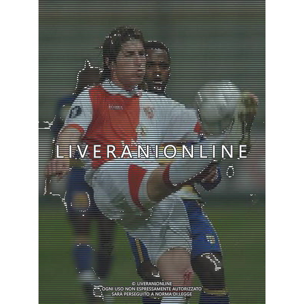 Parma - Siviglia coppa uefa 17/03/2005 nella foto simplicio e sergio ramos ph marco luzzani/agenzia aldo liverani