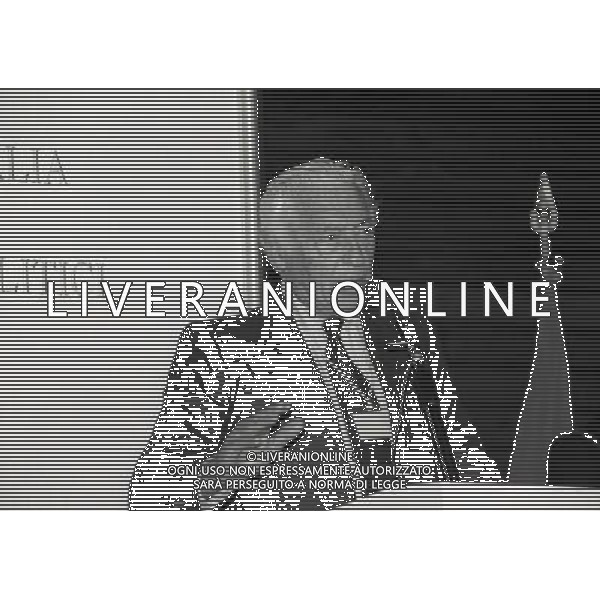 MILANO 28-11-1994 UNIVERSITA\' BOCCONI NELLA FOTO GIANNI AGNELLI AG ALDO LIVERANI SAS