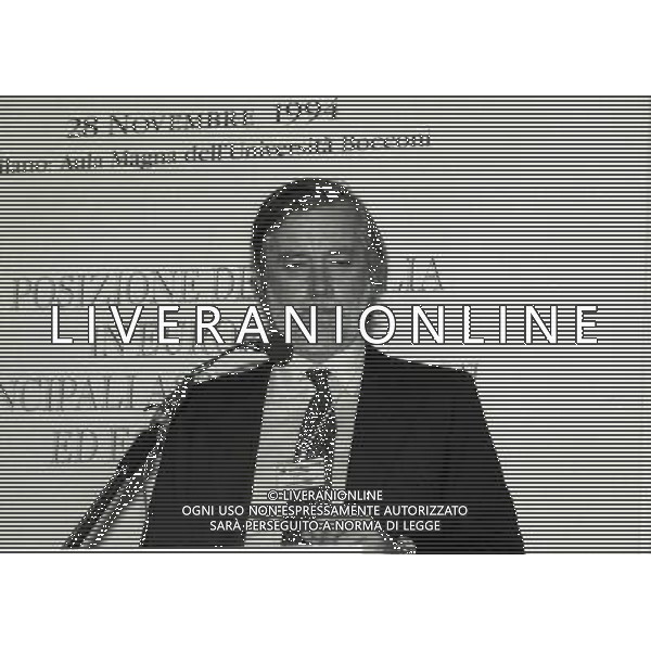 MILANO 28-11-1994 UNIVERSITA\' BOCCONI NELLA FOTO Carlo Luigi Scognamiglio Pasini AG ALDO LIVERANI SAS