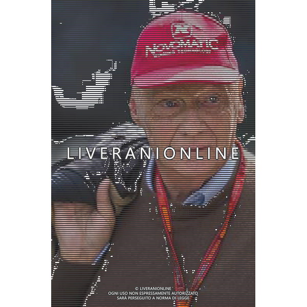 Niki Lauda (AUT) Mercedes Non-Executive Chairman. 23.10.2016. Formula 1 World Championship, Rd 18, United States Grand Prix, Austin, Texas, USA, Race Day. AG ALDO LIVERANI SAS ONLY ITALY