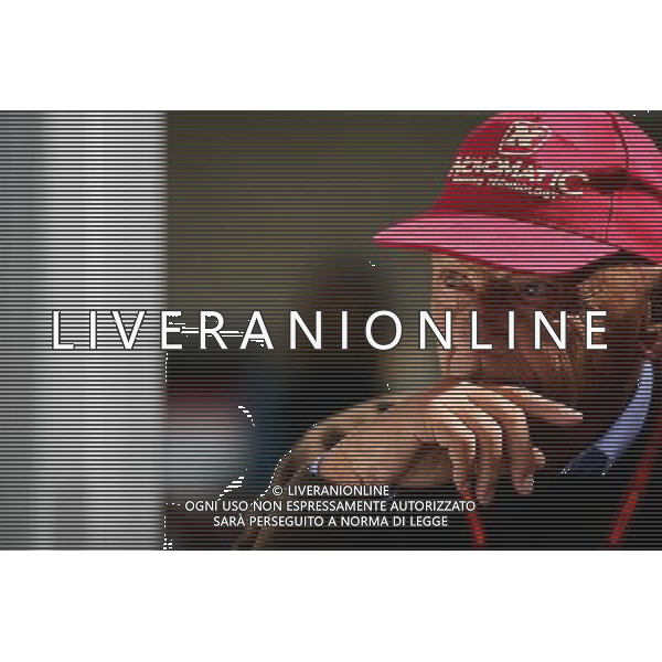 Niki Lauda (AUT) Mercedes Non-Executive Chairman. 23.10.2016. Formula 1 World Championship, Rd 18, United States Grand Prix, Austin, Texas, USA, Race Day. AG ALDO LIVERANI SAS ONLY ITALY