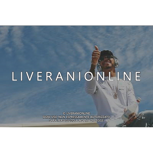 Lewis Hamilton (GBR) Mercedes AMG F1 on the drivers parade. 23.10.2016. Formula 1 World Championship, Rd 18, United States Grand Prix, Austin, Texas, USA, Race Day. AG ALDO LIVERANI SAS ONLY ITALY