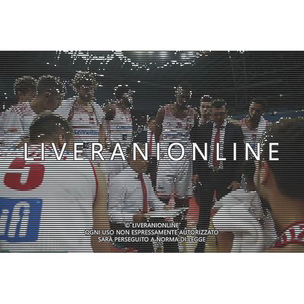 Consultinvest Pesaro vs Sidigas Avellino 23/10/2016 nella foto: L AFORMAZIONE DELLA CONSULTINVEST ©CLAUDIO ZAMAGNI/AGENZIA ALDO LIVERANI S.A.S.