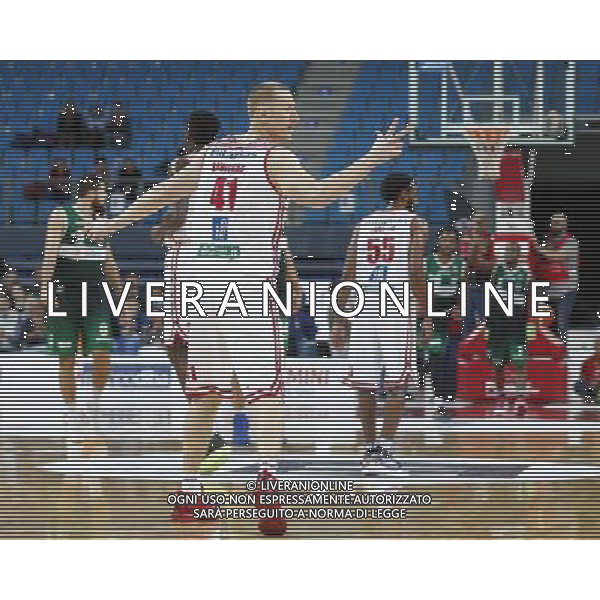 Consultinvest Pesaro vs Sidigas Avellino 23/10/2016 nella foto: ZAVACKAS DONATAS ©CLAUDIO ZAMAGNI/AGENZIA ALDO LIVERANI S.A.S.