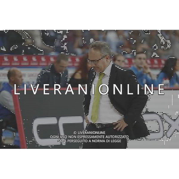 Consultinvest Pesaro vs Sidigas Avellino 23/10/2016 nella foto: COACH SACRIPANTI STEFANO ©CLAUDIO ZAMAGNI/AGENZIA ALDO LIVERANI S.A.S.