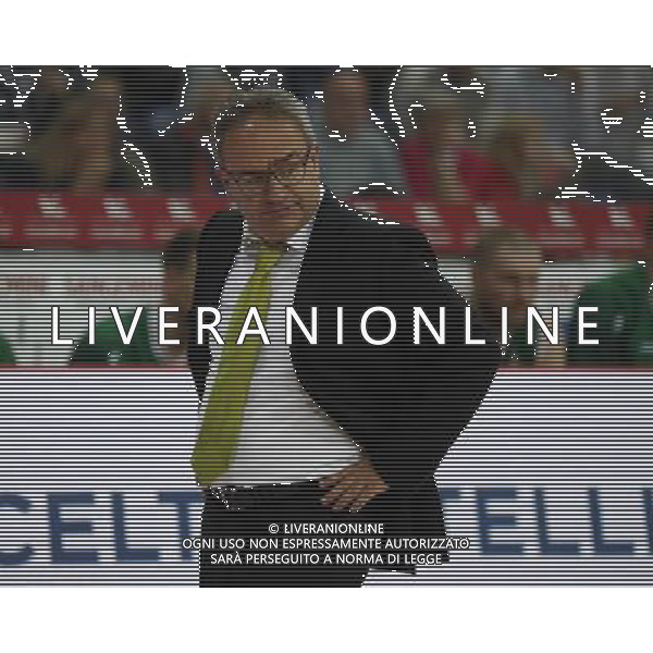 Consultinvest Pesaro vs Sidigas Avellino 23/10/2016 nella foto: COACH SACRIPANTI STEFANO ©CLAUDIO ZAMAGNI/AGENZIA ALDO LIVERANI S.A.S.