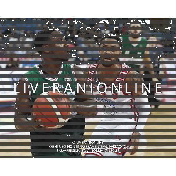 Consultinvest Pesaro vs Sidigas Avellino 23/10/2016 nella foto: RAGLAND JOE E FIELDS BRANDON ©CLAUDIO ZAMAGNI/AGENZIA ALDO LIVERANI S.A.S.