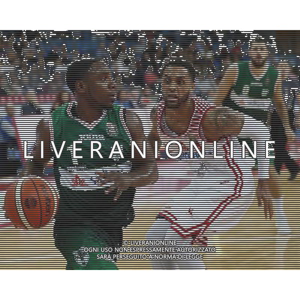 Consultinvest Pesaro vs Sidigas Avellino 23/10/2016 nella foto: RAGLAND JOE E FIELDS BRANDON ©CLAUDIO ZAMAGNI/AGENZIA ALDO LIVERANI S.A.S.