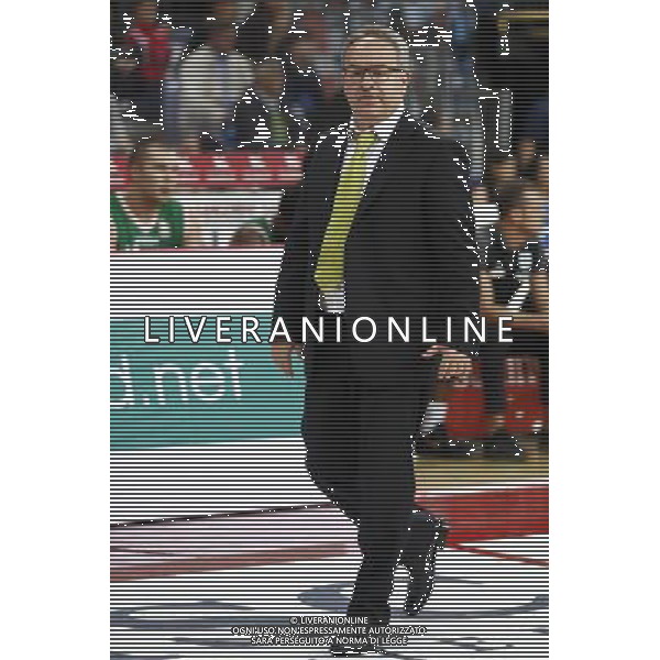 Consultinvest Pesaro vs Sidigas Avellino 23/10/2016 nella foto: COACH SACRIPANTI STEFANO ©CLAUDIO ZAMAGNI/AGENZIA ALDO LIVERANI S.A.S.