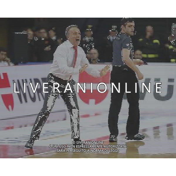 Consultinvest Pesaro vs Sidigas Avellino 23/10/2016 nella foto: COACH BUCCHI PIERO ©CLAUDIO ZAMAGNI/AGENZIA ALDO LIVERANI S.A.S.
