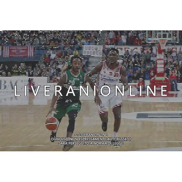 Consultinvest Pesaro vs Sidigas Avellino 23/10/2016 nella foto: RANDOLPH LEVI E NNOKO LANDRY ©CLAUDIO ZAMAGNI/AGENZIA ALDO LIVERANI S.A.S.