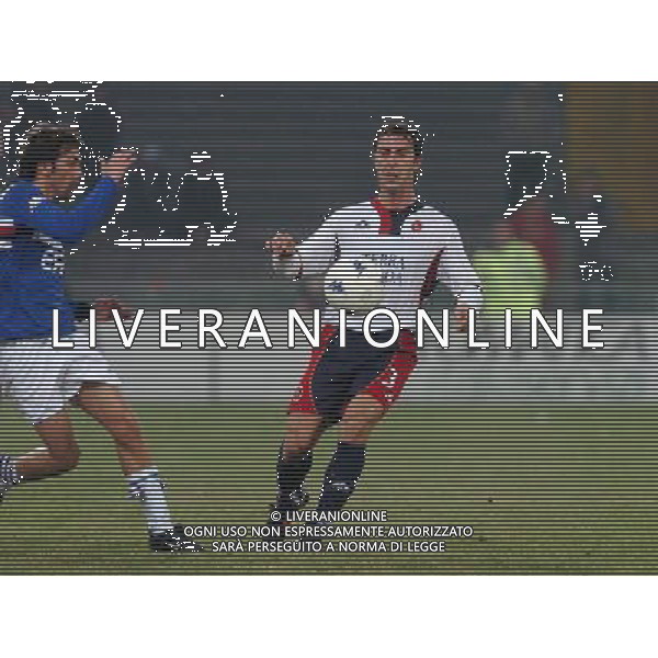 GENOVA 17/03/05 COPPA ITALIA TIM 2004/05 SAMPDORIA-CAGLIARI NELLA FOTO ALBINO MARCELLO PH GIGI ARCAINI/AG.ALDO LIVERANI