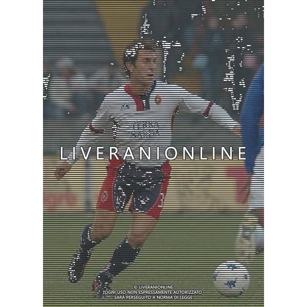 GENOVA 17/03/05 COPPA ITALIA TIM 2004/05 SAMPDORIA-CAGLIARI NELLA FOTO ALBINO MARCELLO PH GIGI ARCAINI/AG.ALDO LIVERANI
