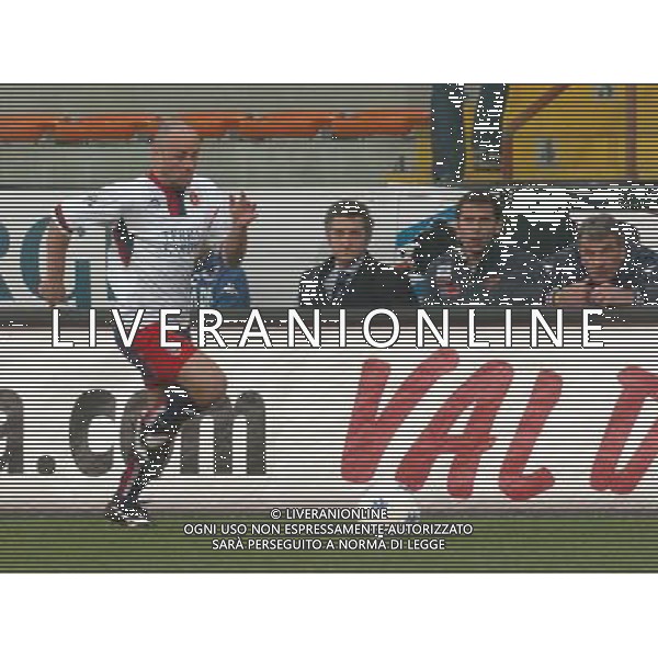 GENOVA 17/03/05 COPPA ITALIA TIM 2004/05 SAMPDORIA-CAGLIARI NELLA FOTO DELNEVO LORIS PH GIGI ARCAINI/AG.ALDO LIVERANI
