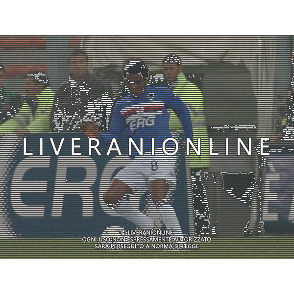 GENOVA 17/03/05 COPPA ITALIA TIM 2004/05 SAMPDORIA-CAGLIARI NELLA FOTO EDUSEI MARK PH GIGI ARCAINI/AG.ALDO LIVERANI