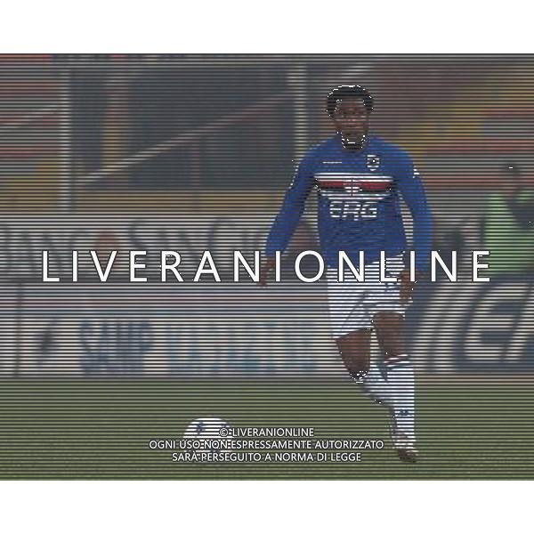 GENOVA 17/03/05 COPPA ITALIA TIM 2004/05 SAMPDORIA-CAGLIARI NELLA FOTO EDUSEI MARK PH GIGI ARCAINI/AG.ALDO LIVERANI
