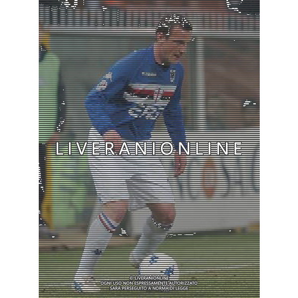 GENOVA 17/03/05 COPPA ITALIA TIM 2004/05 SAMPDORIA-CAGLIARI NELLA FOTO FLACHI FRANCESCO PH GIGI ARCAINI/AG.ALDO LIVERANI