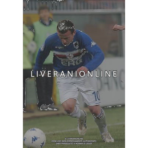 GENOVA 17/03/05 COPPA ITALIA TIM 2004/05 SAMPDORIA-CAGLIARI NELLA FOTO FLACHI FRANCESCO PH GIGI ARCAINI/AG.ALDO LIVERANI