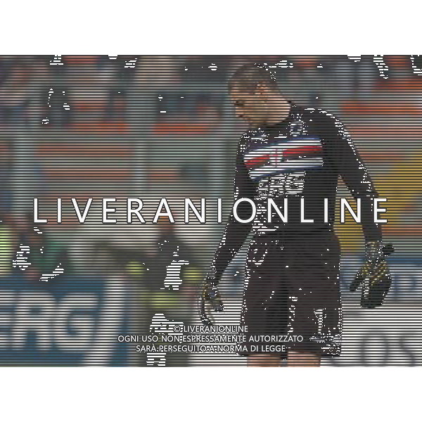 GENOVA 17/03/05 COPPA ITALIA TIM 2004/05 SAMPDORIA-CAGLIARI NELLA FOTO TURCI LUIGI PH GIGI ARCAINI/AG.ALDO LIVERANI