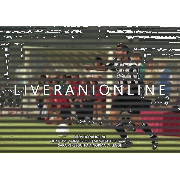 TORINO FINALE SUPERCOPPA ITALIANA 23-08-1997 JUVENTUS VICENZA NELLA FOTO ZINEDINE ZIDANE AG ALDO LIVERANI SAS