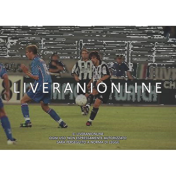 TORINO FINALE SUPERCOPPA ITALIANA 23-08-1997 JUVENTUS VICENZA NELLA FOTO ALESSANDRO DEL PIERO AG ALDO LIVERANI SAS