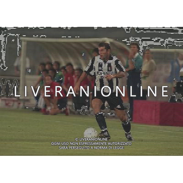 TORINO FINALE SUPERCOPPA ITALIANA 23-08-1997 JUVENTUS VICENZA NELLA FOTO ZINEDINE ZIDANE AG ALDO LIVERANI SAS