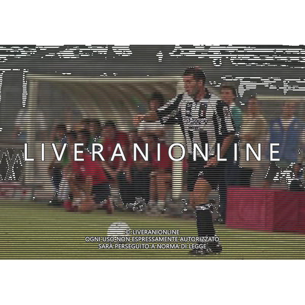 TORINO FINALE SUPERCOPPA ITALIANA 23-08-1997 JUVENTUS VICENZA NELLA FOTO ZINEDINE ZIDANE AG ALDO LIVERANI SAS