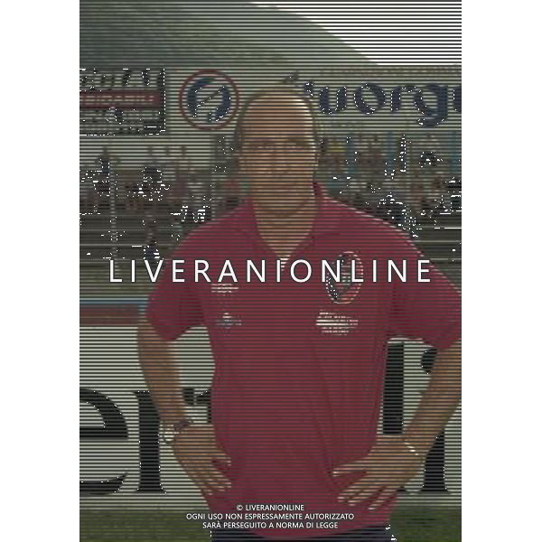24-08-1998 COPPA ITALIA LUMEZZANE CAGLIARI NELLA FOTO giampiero ventura AG ALDO LIVERANI SAS