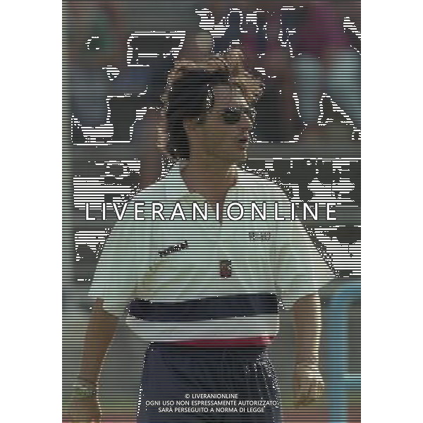 24-08-1998 COPPA ITALIA LUMEZZANE CAGLIARI NELLA FOTO MARIO BERETTA ALLENATORE DEL LUMEZZANE CALCIO AG ALDO LIVERANI SAS