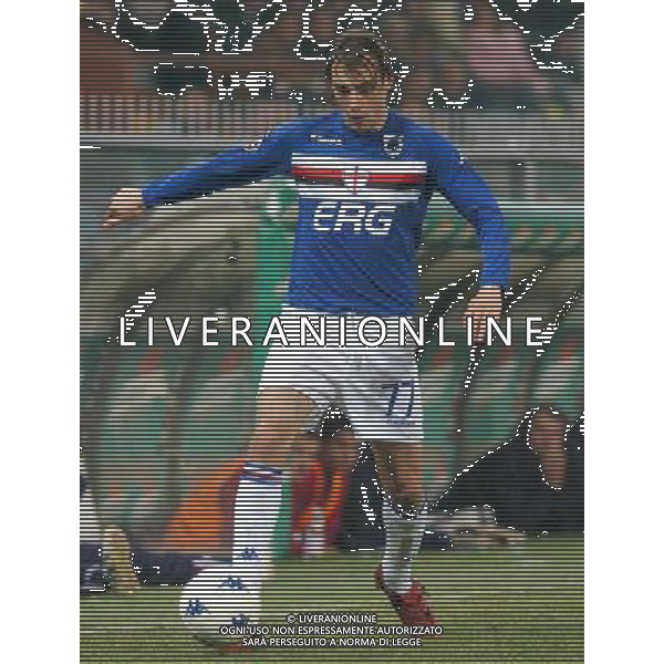 GENOVA 17/03/05 COPPA ITALIA TIM 2004/05 SAMPDORIA-CAGLIARI NELLA FOTO ZENONI CRISTIAN PH GIGI ARCAINI/AG.ALDO LIVERANI