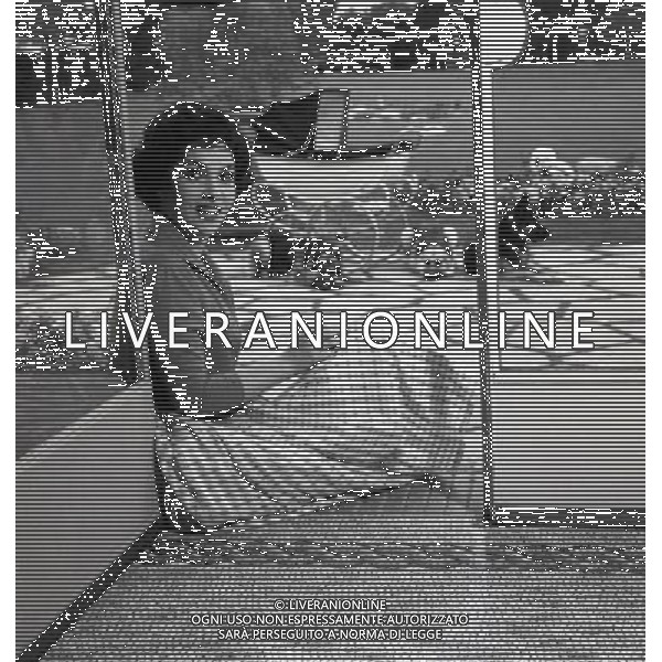 Gina Lollobrigida, nome d\'arte di Luigia Lollobrigida, attrice e scultrice italiana - Retrospettiva nella foto con il figlio Andrea Milko Skofic Jr. nel 1957 ©ARCHIVIO / AGENZIA ALDO LIVERANI SAS - ITALY ONLY EDITORIAL USE ONLY