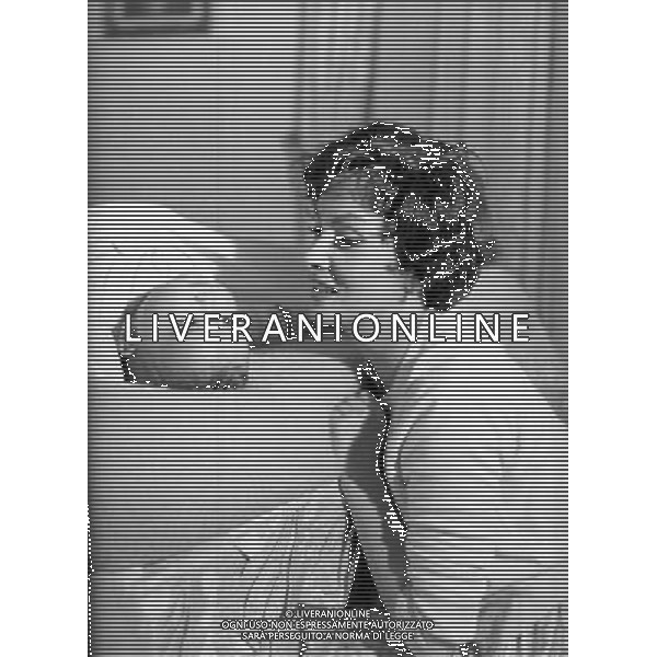 Gina Lollobrigida, nome d\'arte di Luigia Lollobrigida, attrice e scultrice italiana - Retrospettiva nella foto con il figlio Andrea Milko Skofic Jr.nel 1957 ©ARCHIVIO / AGENZIA ALDO LIVERANI SAS - ITALY ONLY EDITORIAL USE ONLY