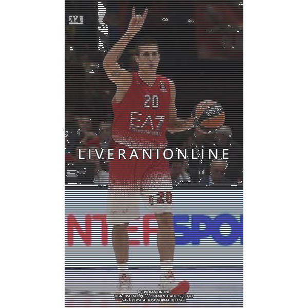 Turkish Airline Eurolega 2016/2017 Regular Season Milano - 27.10.2016 EA7 Emporio Armani Milano-Real Madrid Nella Foto:Andrea Cinciarini /Ph.Vitez-Ag. Aldo Liverani