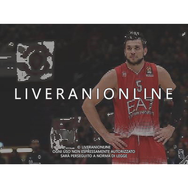 Turkish Airline Eurolega 2016/2017 Regular Season Milano - 27.10.2016 EA7 Emporio Armani Milano-Real Madrid Nella Foto:Alessandro Gentile /Ph.Vitez-Ag. Aldo Liverani