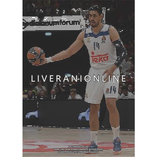 Turkish Airline Eurolega 2016/2017 Regular Season Milano - 27.10.2016 EA7 Emporio Armani Milano-Real Madrid Nella Foto:Ayon Gustavo /Ph.Vitez-Ag. Aldo Liverani