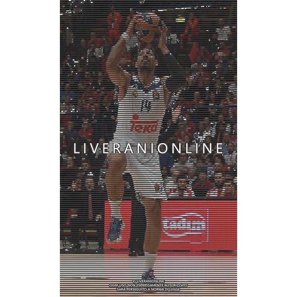 Turkish Airline Eurolega 2016/2017 Regular Season Milano - 27.10.2016 EA7 Emporio Armani Milano-Real Madrid Nella Foto:Ayon Gustavo /Ph.Vitez-Ag. Aldo Liverani
