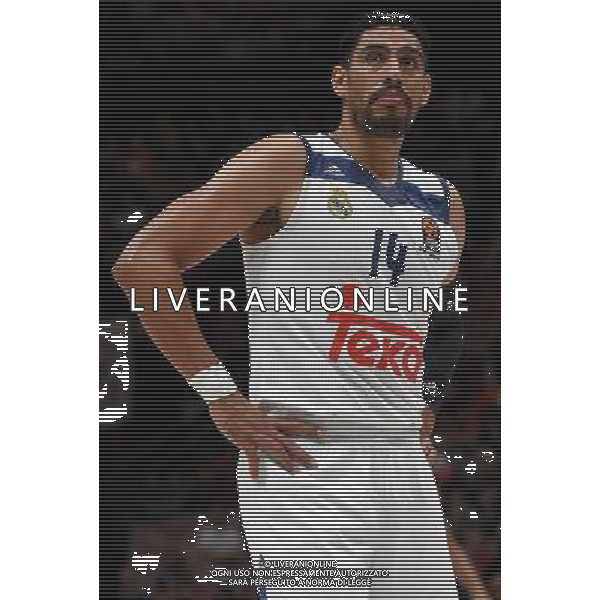 Turkish Airline Eurolega 2016/2017 Regular Season Milano - 27.10.2016 EA7 Emporio Armani Milano-Real Madrid Nella Foto:Ayon Gustavo /Ph.Vitez-Ag. Aldo Liverani