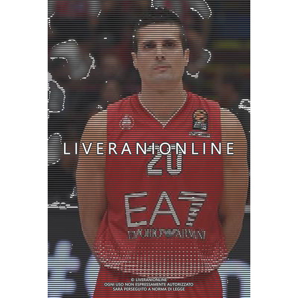 Turkish Airline Eurolega 2016/2017 Regular Season Milano - 27.10.2016 EA7 Emporio Armani Milano-Real Madrid Nella Foto:Cinciarini Andrea /Ph.Vitez-Ag. Aldo Liverani