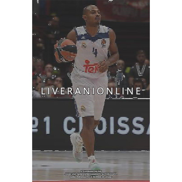 Turkish Airline Eurolega 2016/2017 Regular Season Milano - 27.10.2016 EA7 Emporio Armani Milano-Real Madrid Nella Foto:Draper Dontaye /Ph.Vitez-Ag. Aldo Liverani