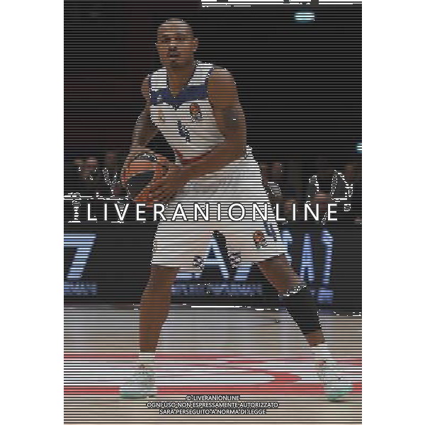 Turkish Airline Eurolega 2016/2017 Regular Season Milano - 27.10.2016 EA7 Emporio Armani Milano-Real Madrid Nella Foto:Draper Dontaye /Ph.Vitez-Ag. Aldo Liverani