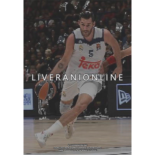 Turkish Airline Eurolega 2016/2017 Regular Season Milano - 27.10.2016 EA7 Emporio Armani Milano-Real Madrid Nella Foto:Fernandez Rudy /Ph.Vitez-Ag. Aldo Liverani