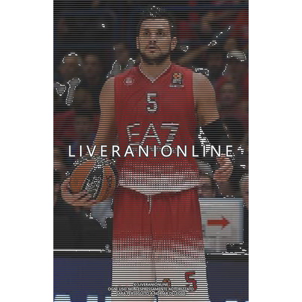 Turkish Airline Eurolega 2016/2017 Regular Season Milano - 27.10.2016 EA7 Emporio Armani Milano-Real Madrid Nella Foto:Gentile Alessandro /Ph.Vitez-Ag. Aldo Liverani
