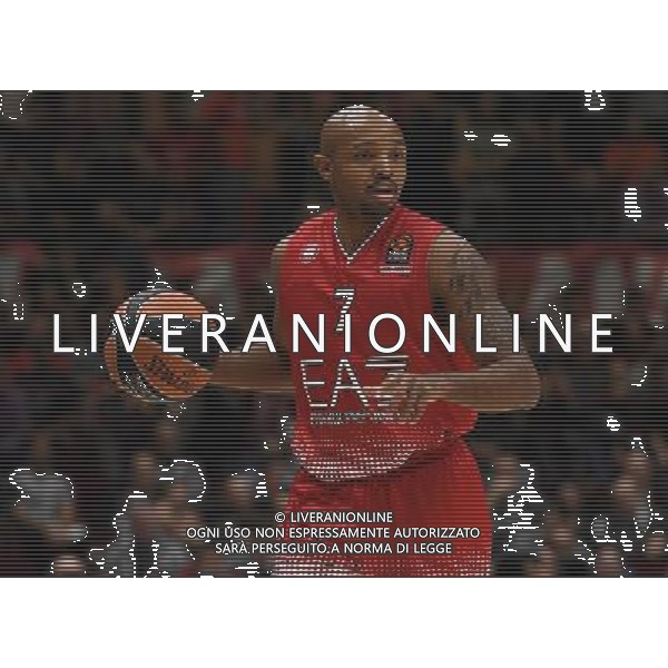 Turkish Airline Eurolega 2016/2017 Regular Season Milano - 27.10.2016 EA7 Emporio Armani Milano-Real Madrid Nella Foto:Hickman Ricky /Ph.Vitez-Ag. Aldo Liverani