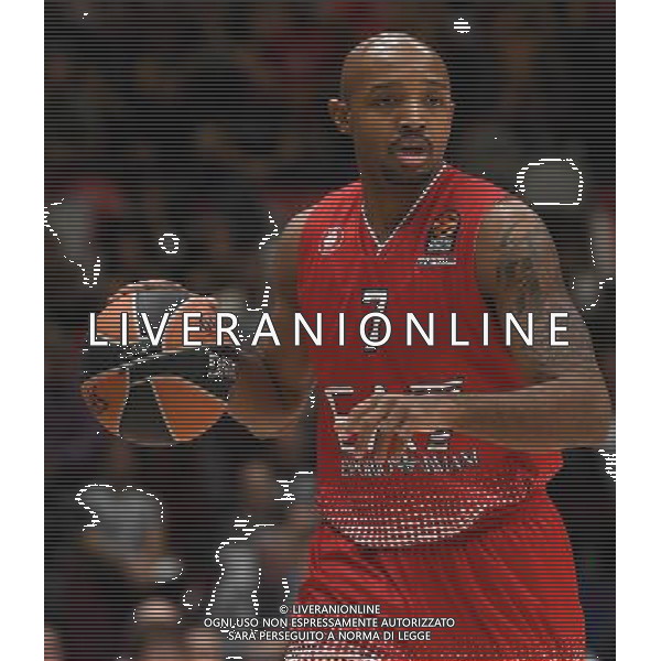 Turkish Airline Eurolega 2016/2017 Regular Season Milano - 27.10.2016 EA7 Emporio Armani Milano-Real Madrid Nella Foto:Hickman Ricky /Ph.Vitez-Ag. Aldo Liverani