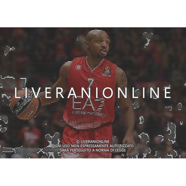 Turkish Airline Eurolega 2016/2017 Regular Season Milano - 27.10.2016 EA7 Emporio Armani Milano-Real Madrid Nella Foto:Hickman Ricky /Ph.Vitez-Ag. Aldo Liverani