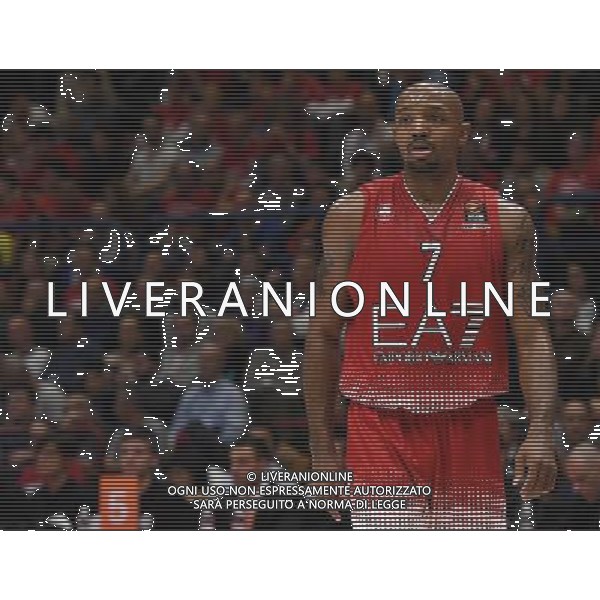 Turkish Airline Eurolega 2016/2017 Regular Season Milano - 27.10.2016 EA7 Emporio Armani Milano-Real Madrid Nella Foto:Hickman Ricky /Ph.Vitez-Ag. Aldo Liverani