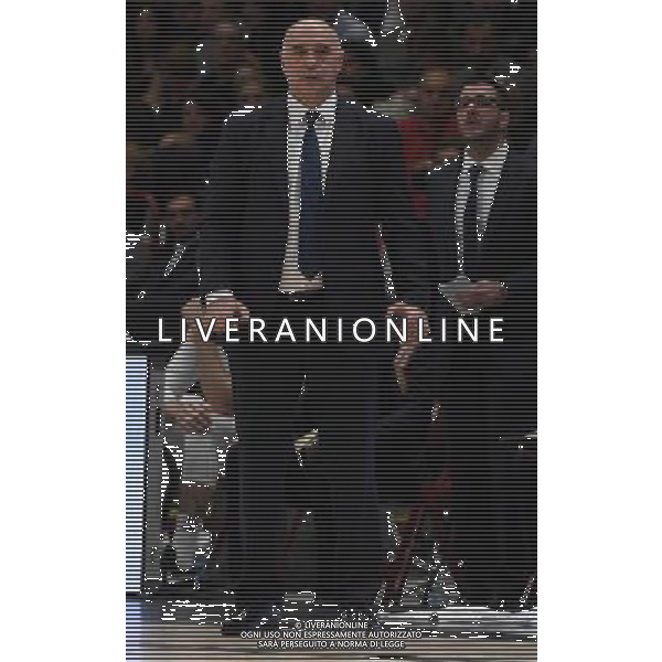 Turkish Airline Eurolega 2016/2017 Regular Season Milano - 27.10.2016 EA7 Emporio Armani Milano-Real Madrid Nella Foto:Pablo Laso /Ph.Vitez-Ag. Aldo Liverani