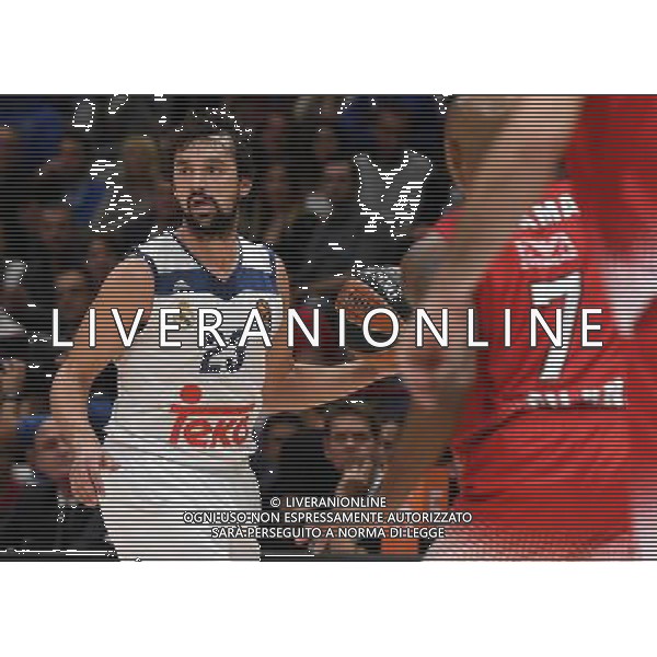 Turkish Airline Eurolega 2016/2017 Regular Season Milano - 27.10.2016 EA7 Emporio Armani Milano-Real Madrid Nella Foto:Llull Sergio /Ph.Vitez-Ag. Aldo Liverani