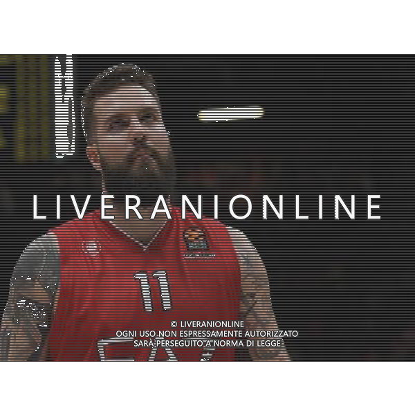 Turkish Airline Eurolega 2016/2017 Regular Season Milano - 27.10.2016 EA7 Emporio Armani Milano-Real Madrid Nella Foto:Raduljica Miroslav /Ph.Vitez-Ag. Aldo Liverani