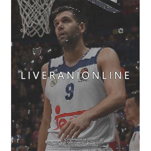 Turkish Airline Eurolega 2016/2017 Regular Season Milano - 27.10.2016 EA7 Emporio Armani Milano-Real Madrid Nella Foto:Reyes Felipe /Ph.Vitez-Ag. Aldo Liverani